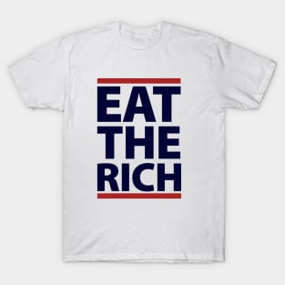 eat the rich uaw funny eat the rich uaw T-Shirt